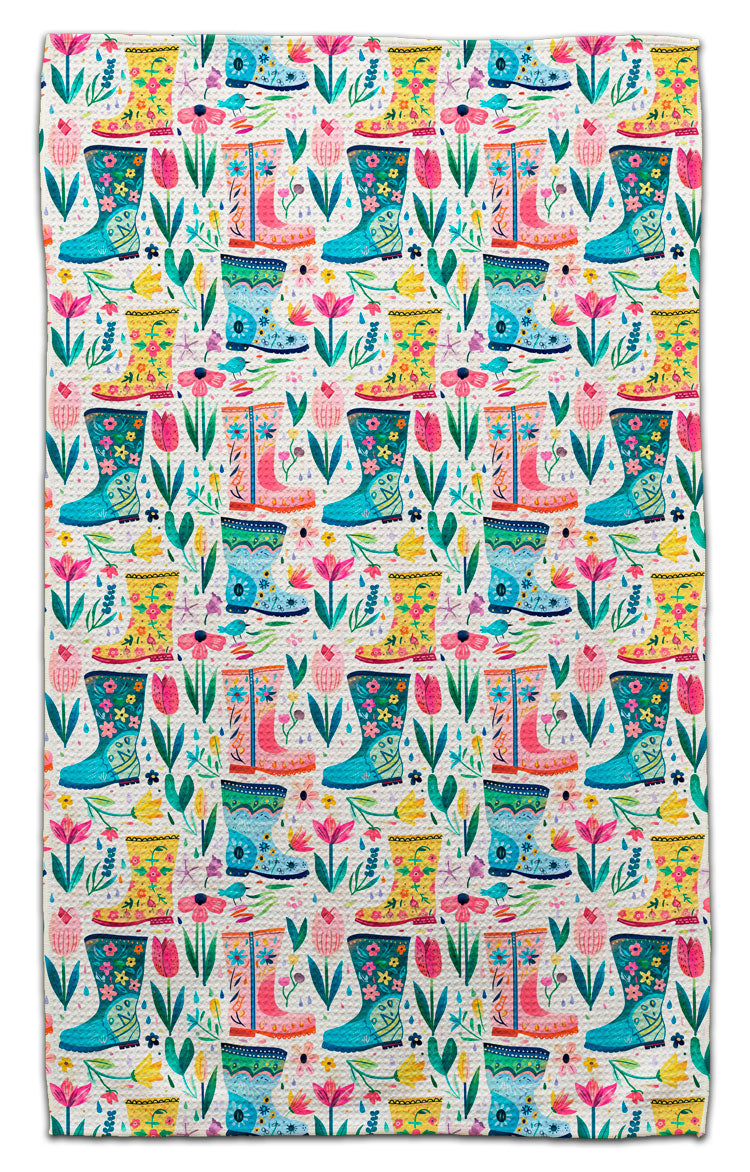 Rain Boots Eco-Friendly Towel