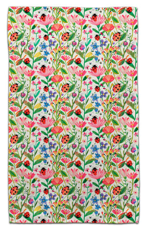 Ladybug Whimsical Eco-Friendly Towel