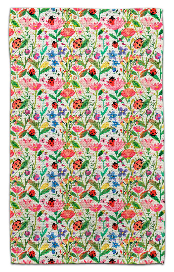 Ladybug Whimsical Eco-Friendly Towel