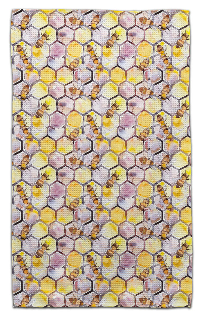 Honeycomb Bees Eco-Friendly Towel