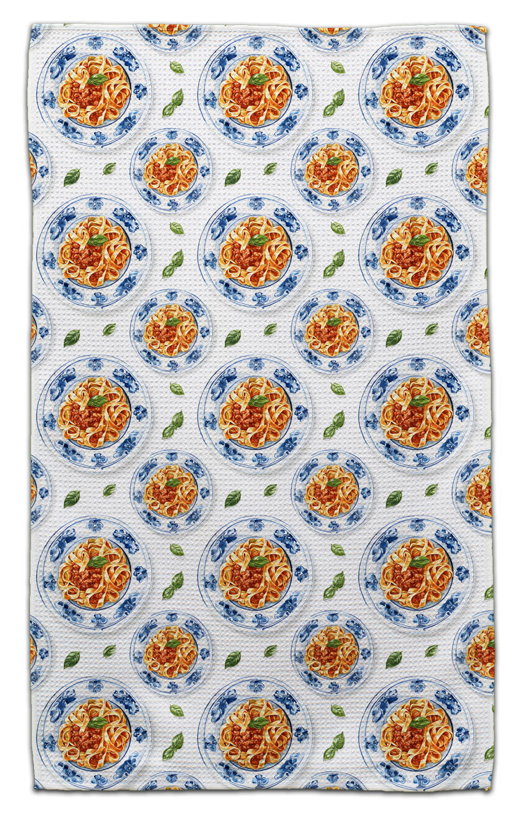 Pasta on a Plate Eco-Friendly Towel
