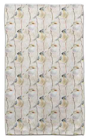 Sparrows and Tufted Jays Eco-Friendly Towel