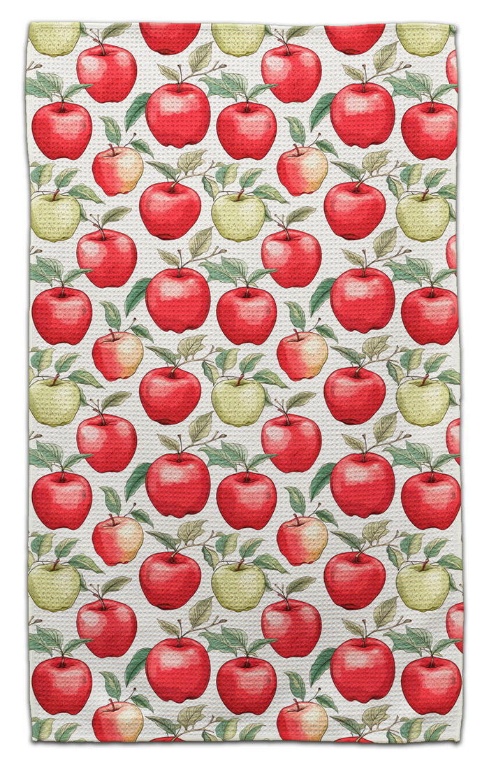 Red & Green Apples Eco-Friendly Towel