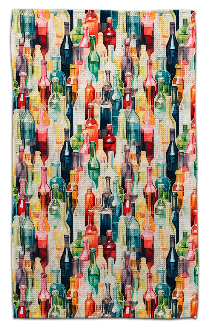 Wine Bottles Eco-Friendly Towel