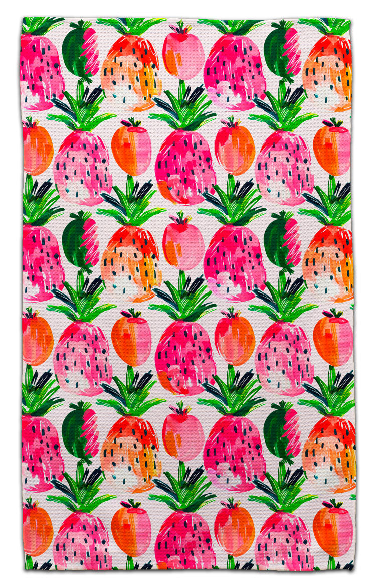 Pink Pineapples Eco-Friendly Towel