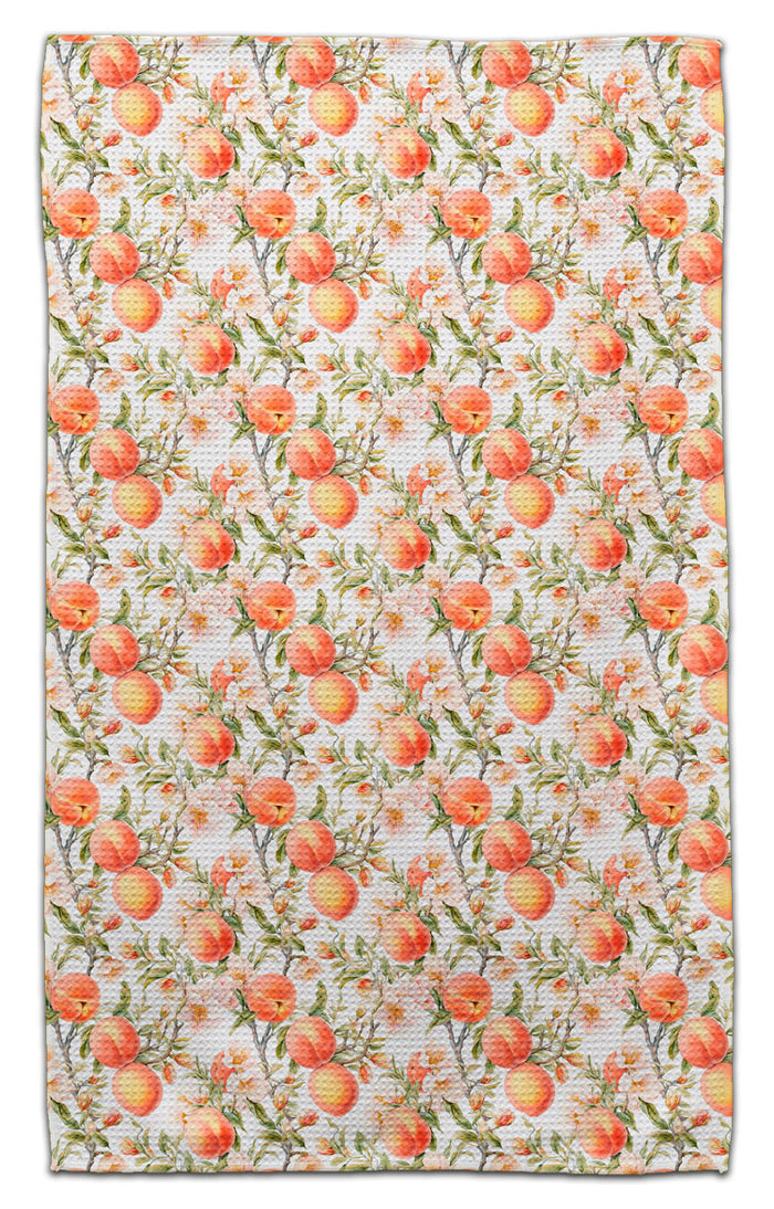 Peaches on Branches Eco-Friendly Towel