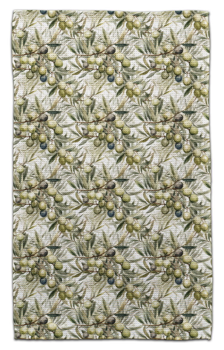 Bunches of Olives Eco-Friendly Towel