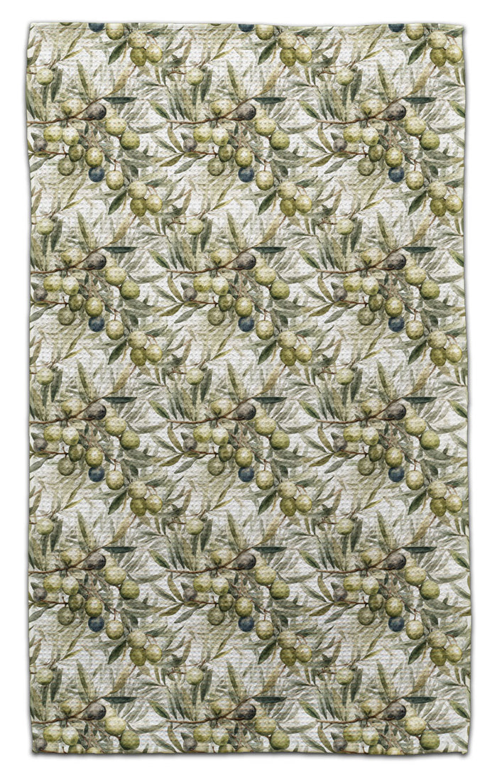Bunches of Olives Eco-Friendly Towel