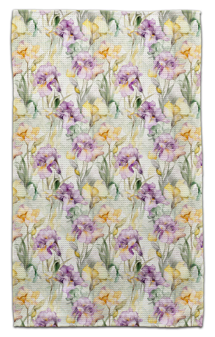 Wild Iris Eco-Friendly Towel