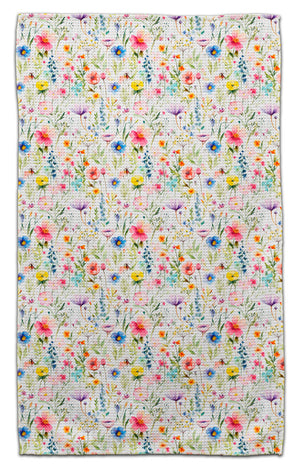 Bright Wildflowers Eco-Friendly Towel
