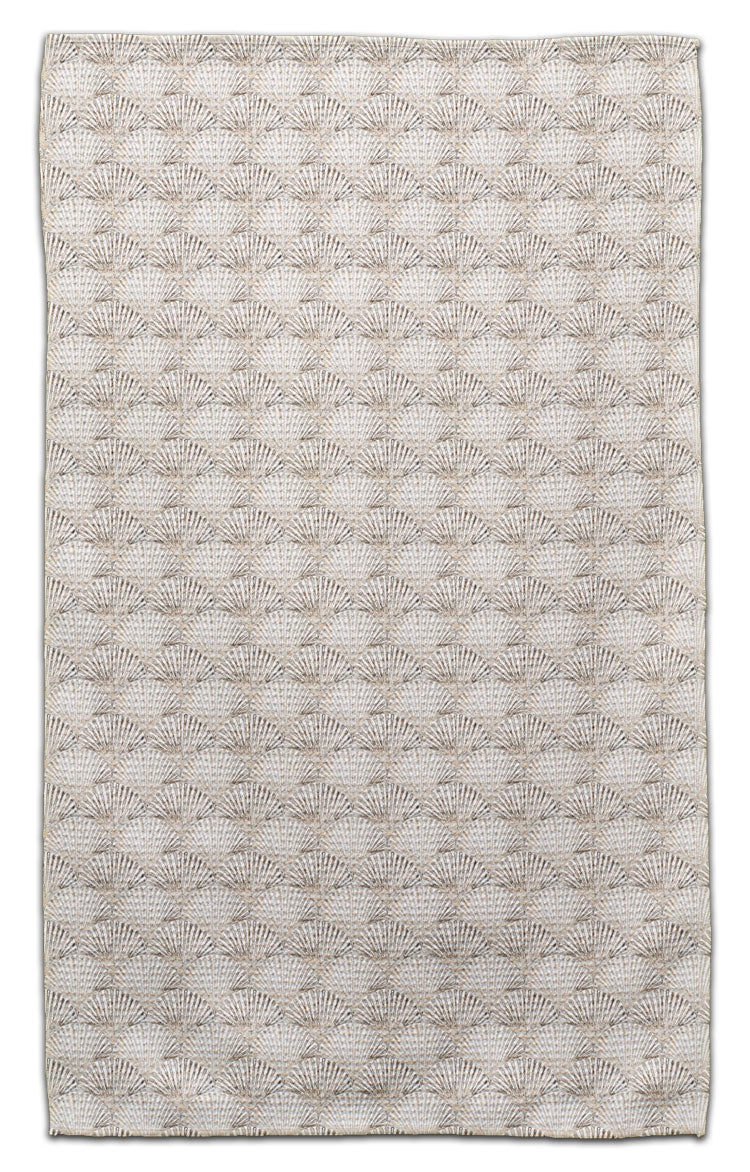 Cockle Shells Beige Eco-Friendly Towel