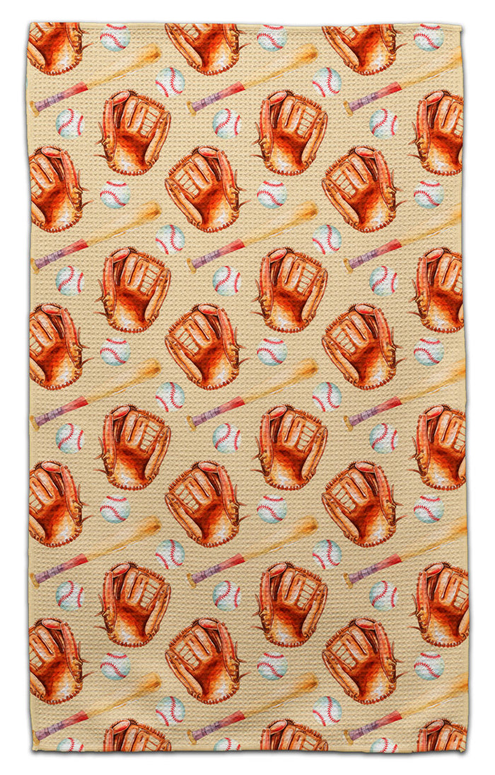 Baseball Gloves & Bats Eco-Friendly Towel