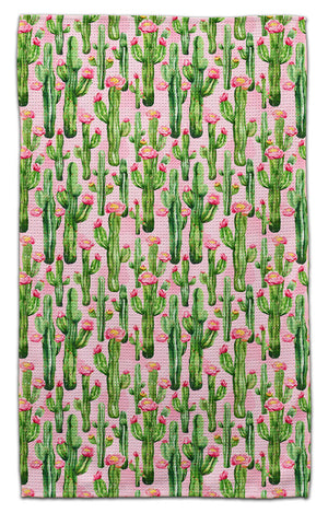 Pink Cactus Eco-Friendly Towel
