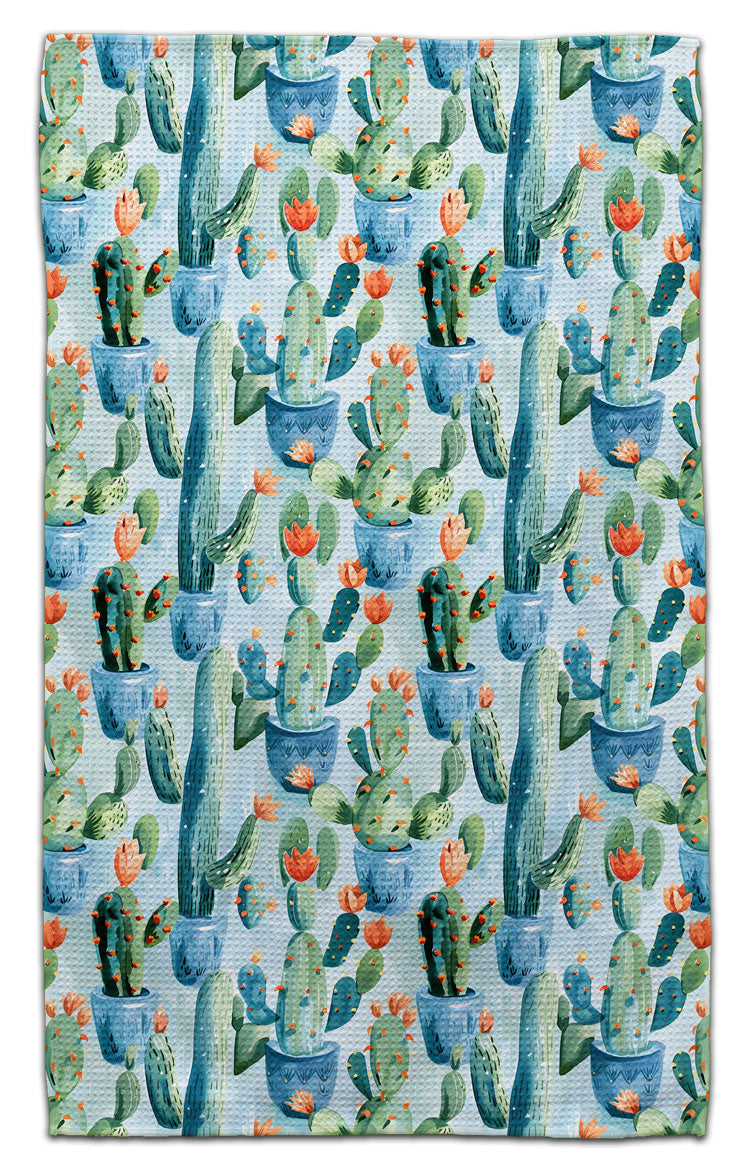 Blue Cactus Eco-Friendly Towel
