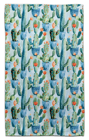 Blue Cactus Eco-Friendly Towel