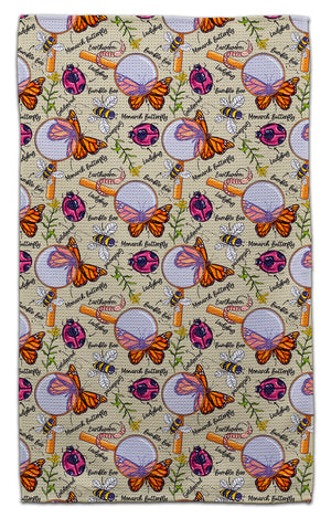 Insects w/magnifer Eco-Friendly Towel