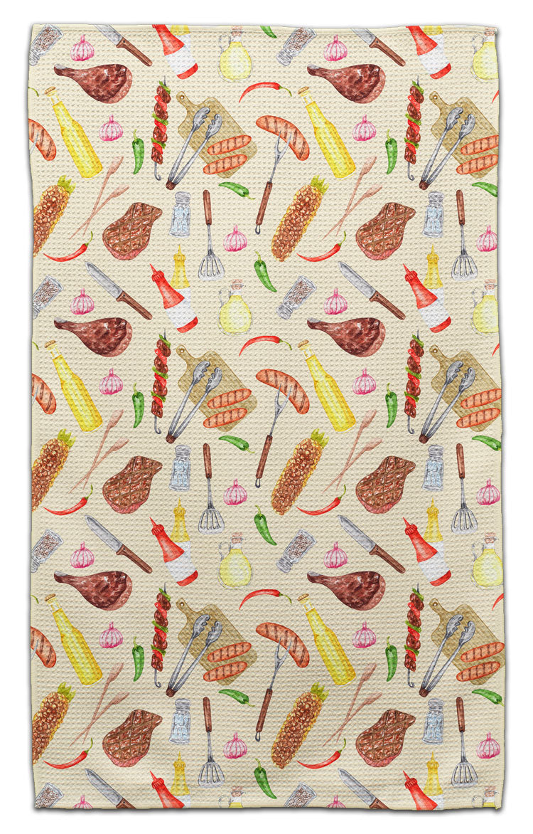 Barbeque Food Eco-Friendly Towel