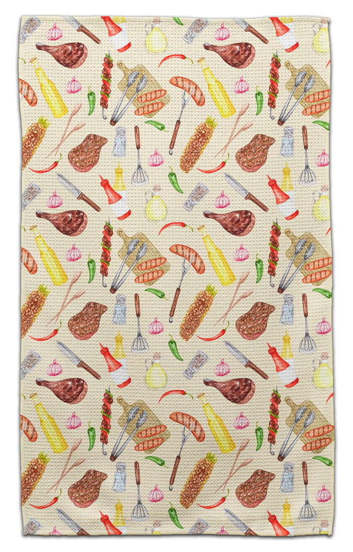 Barbeque Food Eco-Friendly Towel