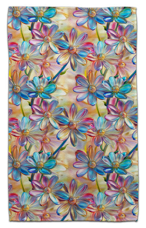 Acrylic Flowers Eco-Friendly Towel