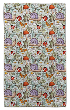 Snail & Insects Eco-Friendly Towel