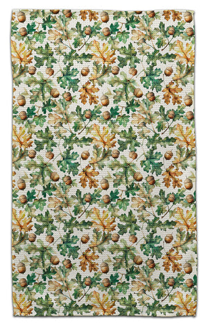 Leaves & Acorn Eco-Friendly Towel