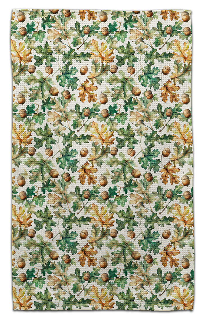 Leaves & Acorn Eco-Friendly Towel