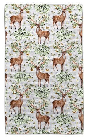Deer & Butterfly Eco-Friendly Towel