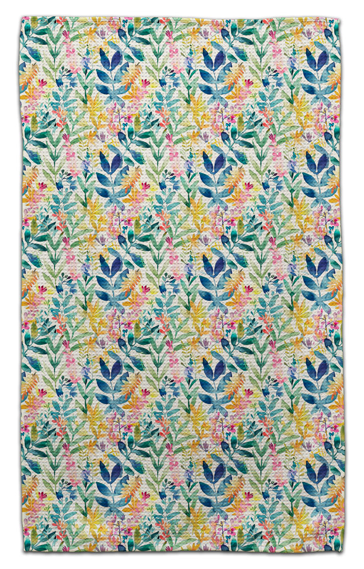 Colorful Ferns Eco-Friendly Towel