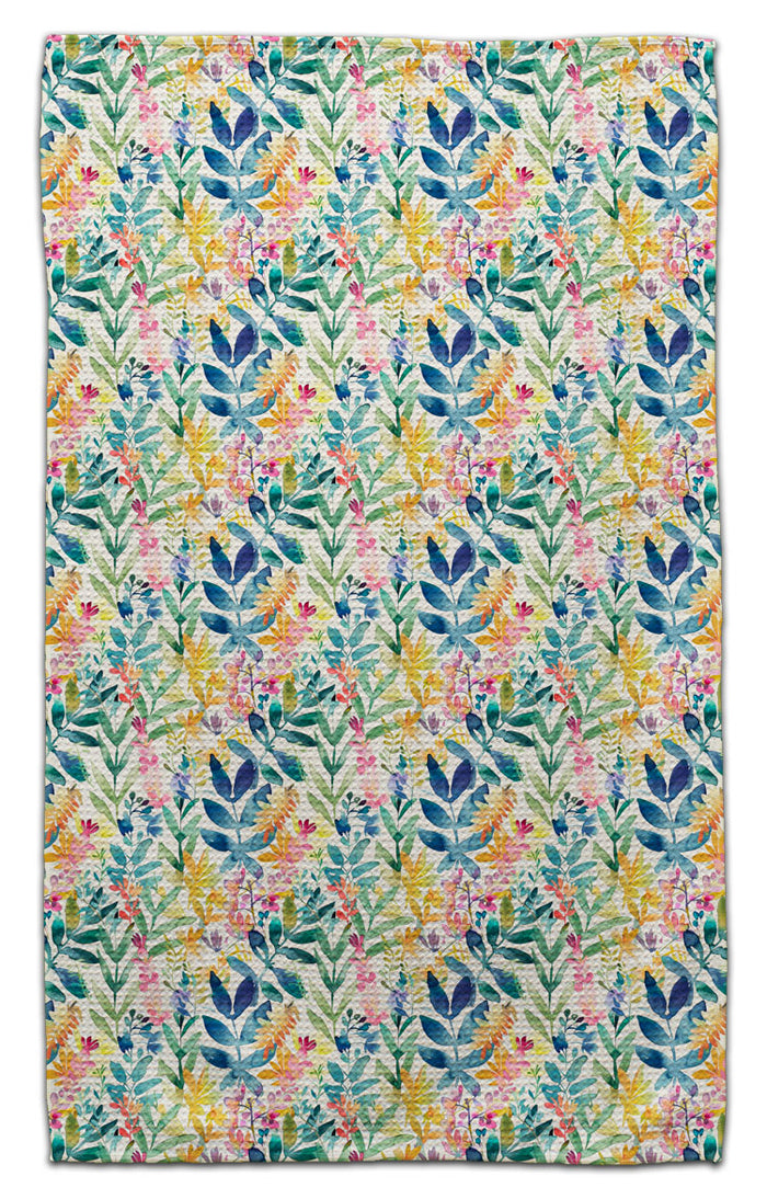Colorful Ferns Eco-Friendly Towel