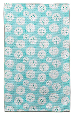 White Sand Dollars Eco-Friendly Towel