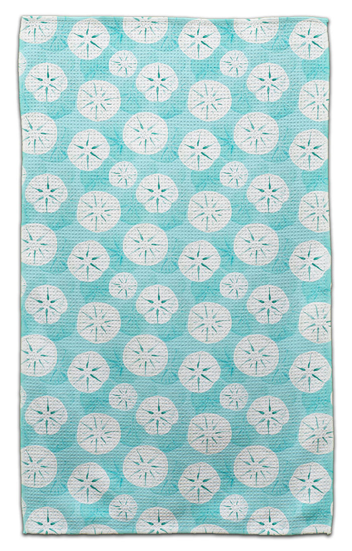 White Sand Dollars Eco-Friendly Towel