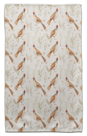 Brown Pheasants Eco-Friendly Towel