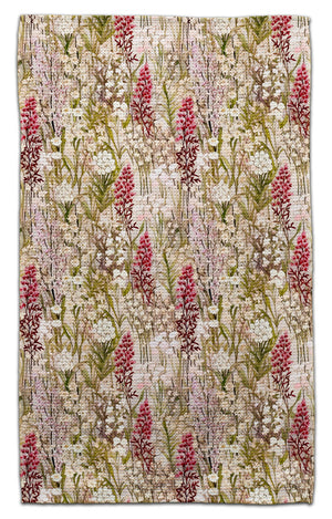 Wild Maroon Lupine Eco-Friendly Towel