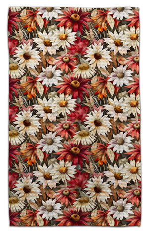 Tri Color Daisies Eco-Friendly Towel