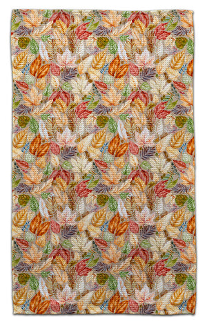 Leaf Collage Eco-Friendly Towel