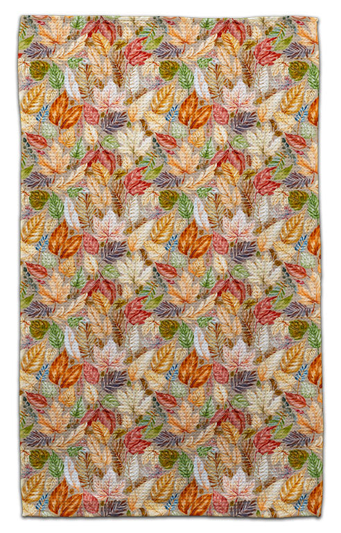 Leaf Collage Eco-Friendly Towel