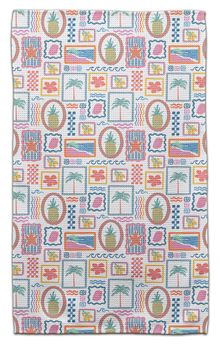 Trendy Beach Patchwork Eco-Friendly Towel