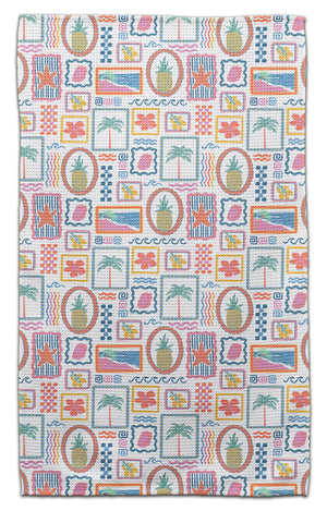 Trendy Beach Patchwork Eco-Friendly Towel