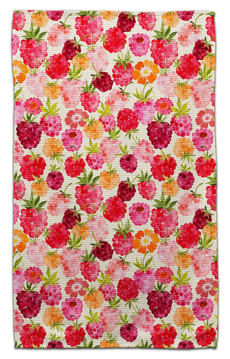 Raspberries Eco-Friendly Towel