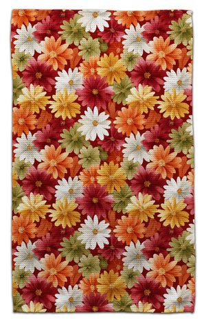 Autumn Colorful Daisies Eco-Friendly Towel