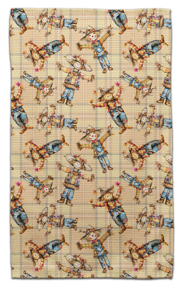 Rustic Scarecrows Eco-Friendly Towel