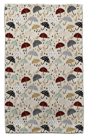 Earth Tone Umbrellas Eco-Friendly Towel