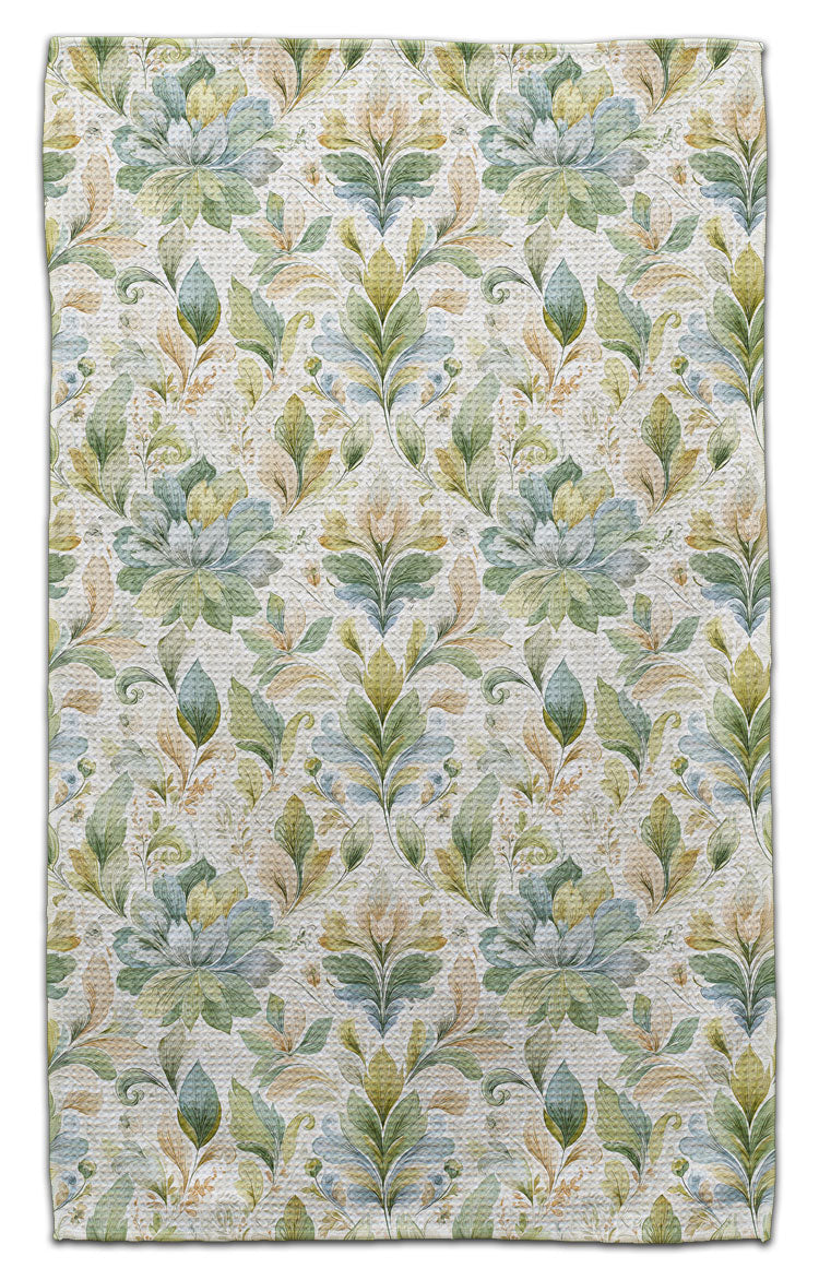 Green & Gold Succulents Eco-Friendly Towel