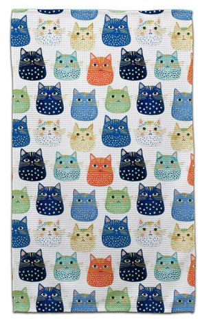Cat Faces Eco-Friendly Towel