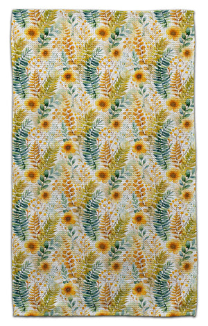 Buttercups and Ferns Eco-Friendly Towel