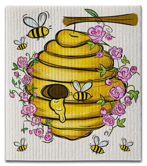 Beehive Dishcloth