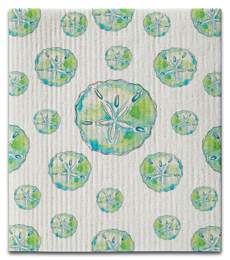 Sand Dollar  Dishcloth