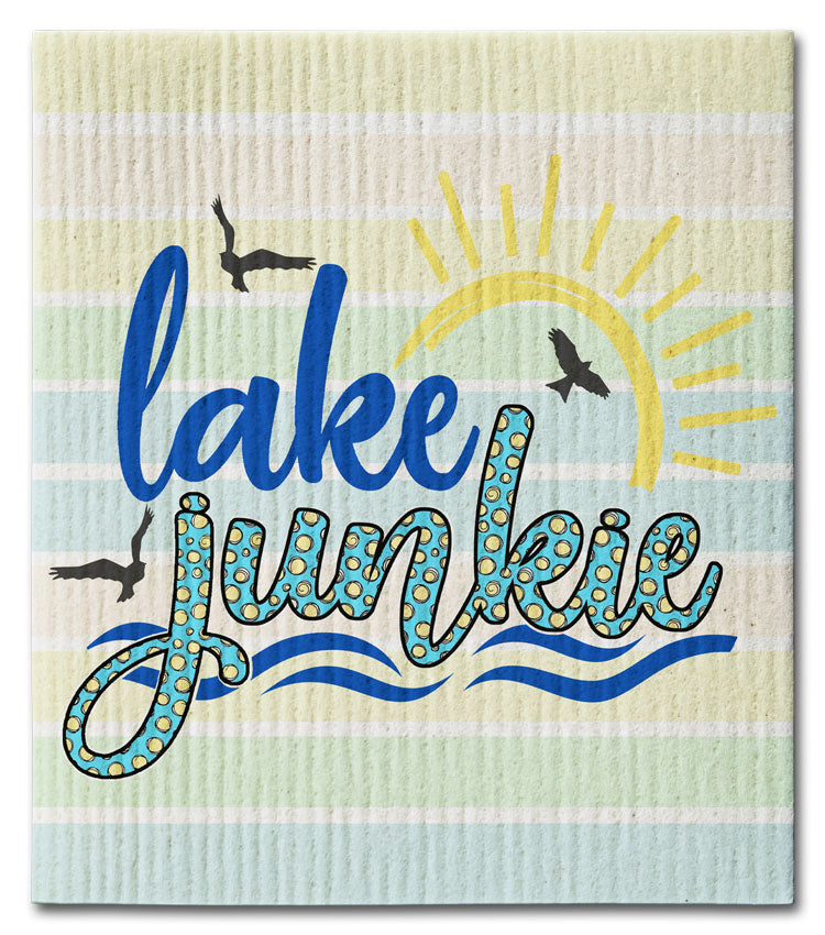 Lake Junkie Dishcloth