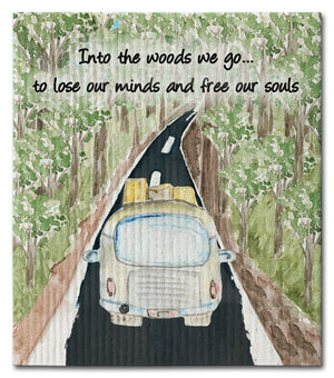 Into the Woods Dishcloth