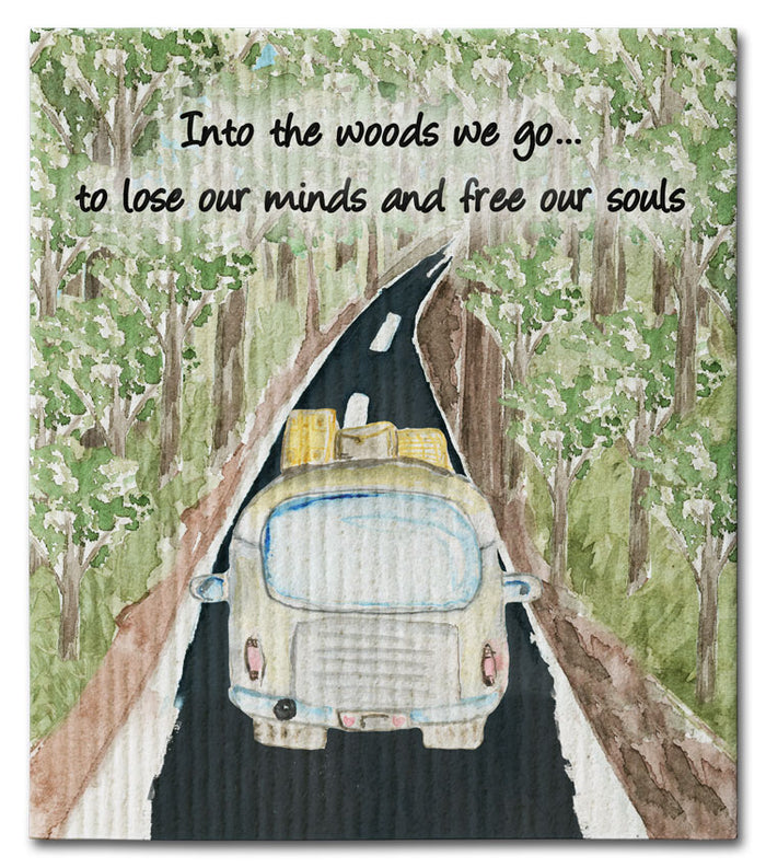 Into the Woods Dishcloth